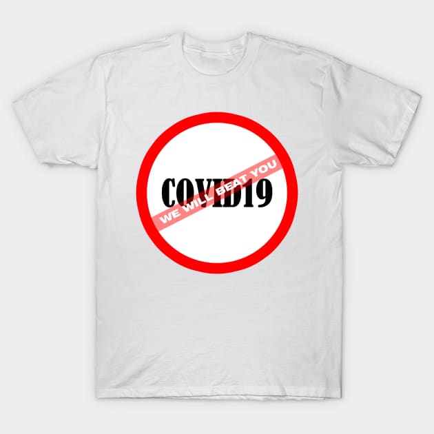 covid 19 T-Shirt by wizooherb